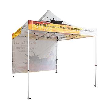 Parede lateral para tenda promocional “Event” com full print