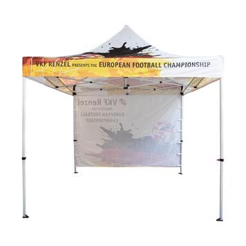 Parede lateral para tenda promocional “Event” com full print